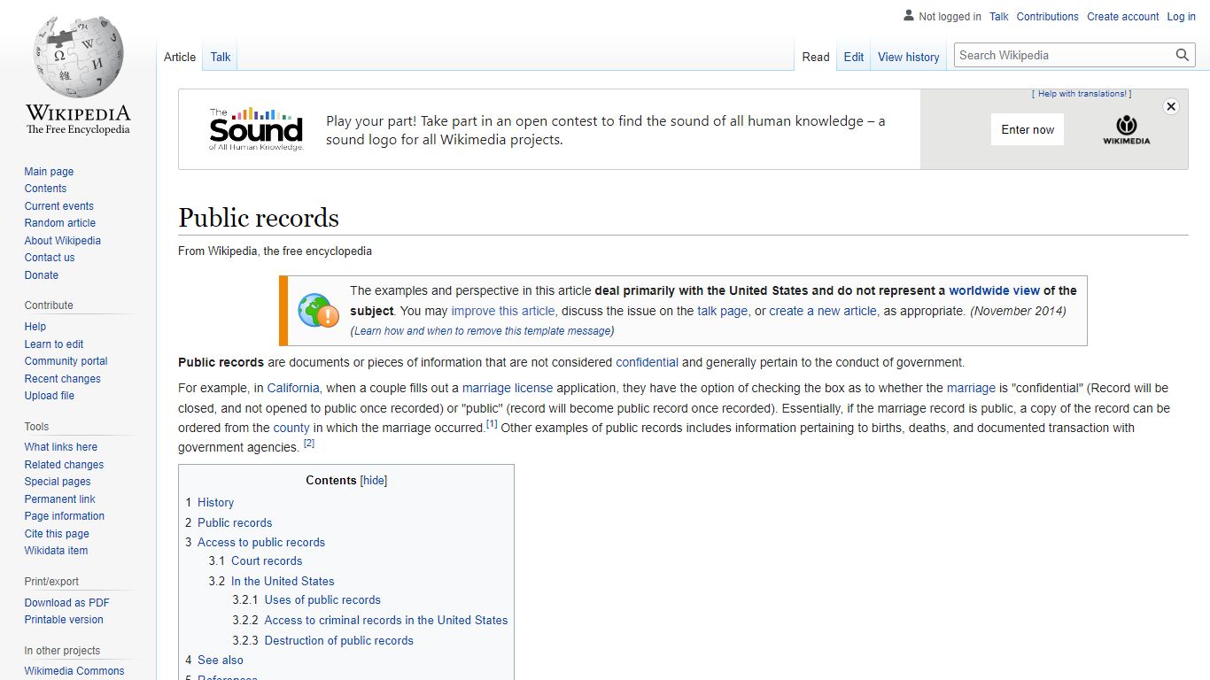 Public records - Wikipedia